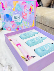 Love Momma’s 3 Bottles + Napkins Gift Hamper (Baby Shampoo, Body Butter, Wash)