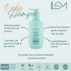 Love Momma Coconut Charm Baby Shampoo