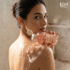 Love Momma Juliet Rose Shower Gel – Rose Quartz Infused | Niacinamide & Protein Body Wash for Deep Skin Conditioning