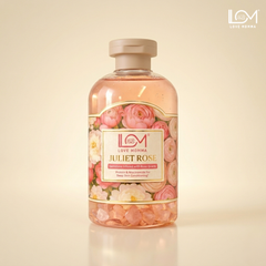 Love Momma Juliet Rose Shower Gel – Rose Quartz Infused | Niacinamide & Protein Body Wash for Deep Skin Conditioning
